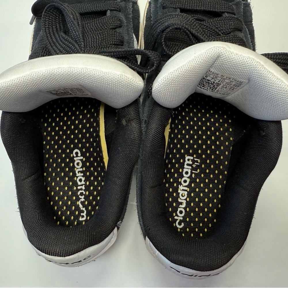 Adidas Black Suede & White Shoes - Picture 6 of 6